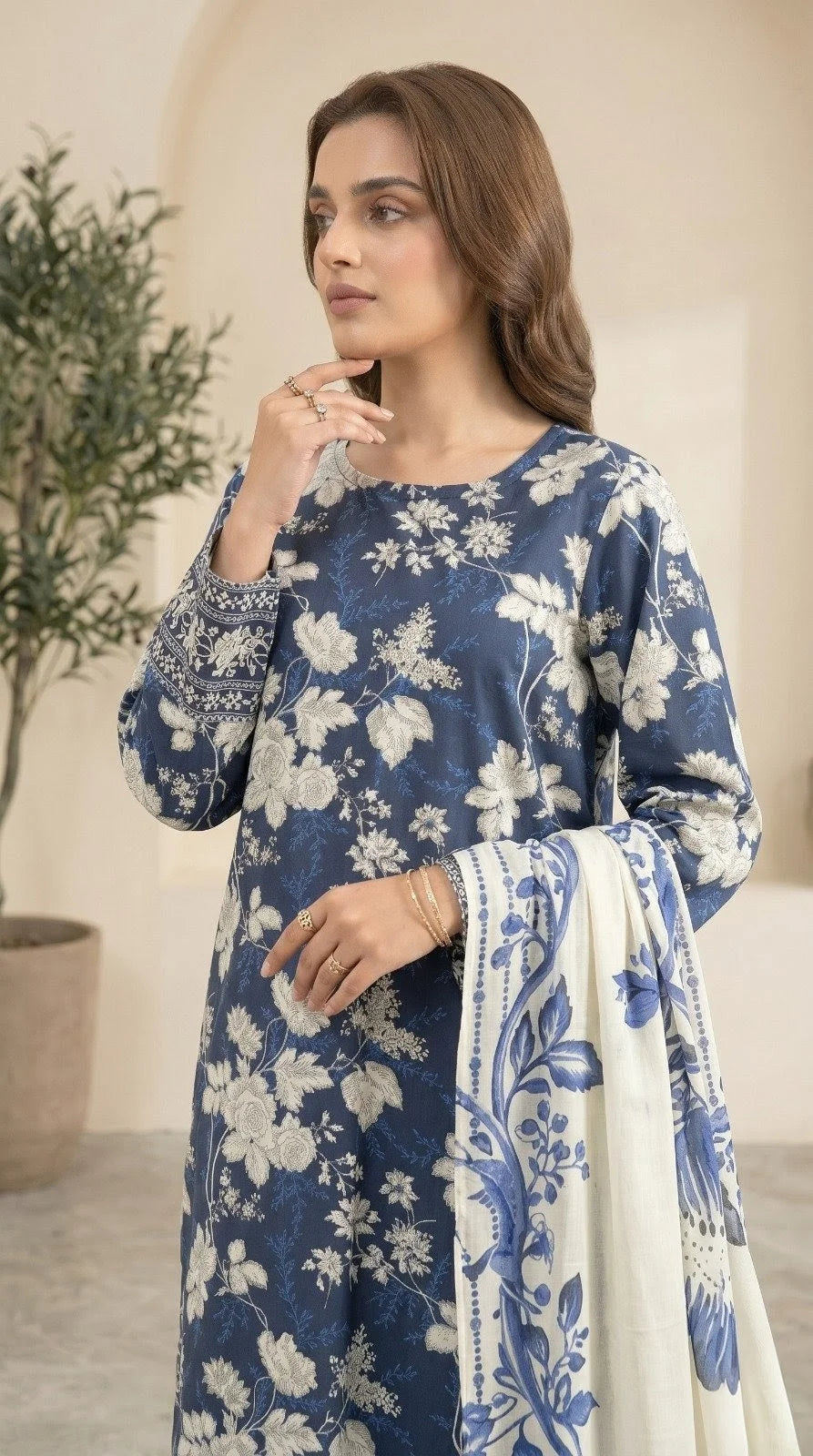 Naqsh - Nishat 3 Piece Printed Lawn Suit