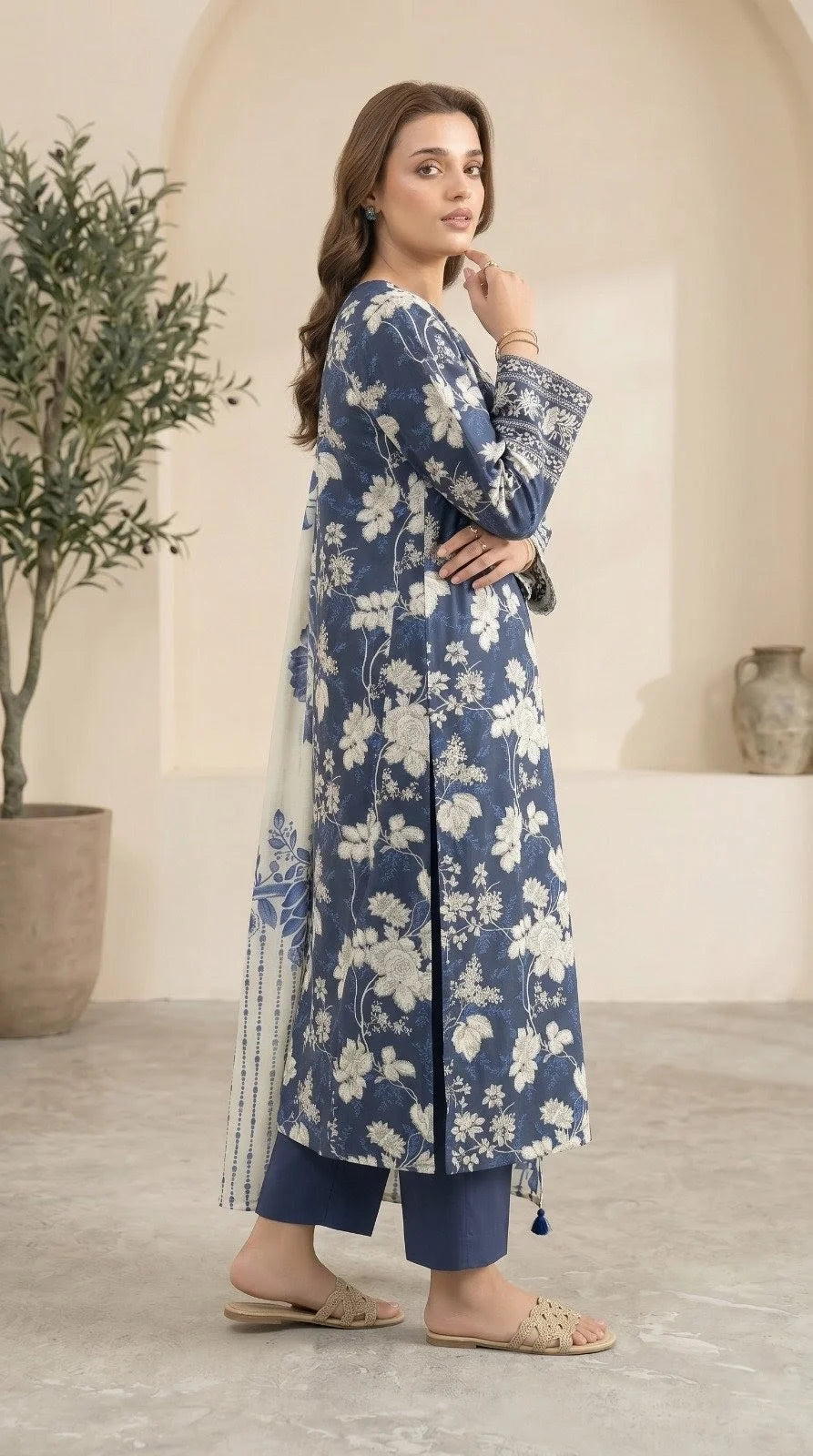 Naqsh - Nishat 3 Piece Printed Lawn Suit