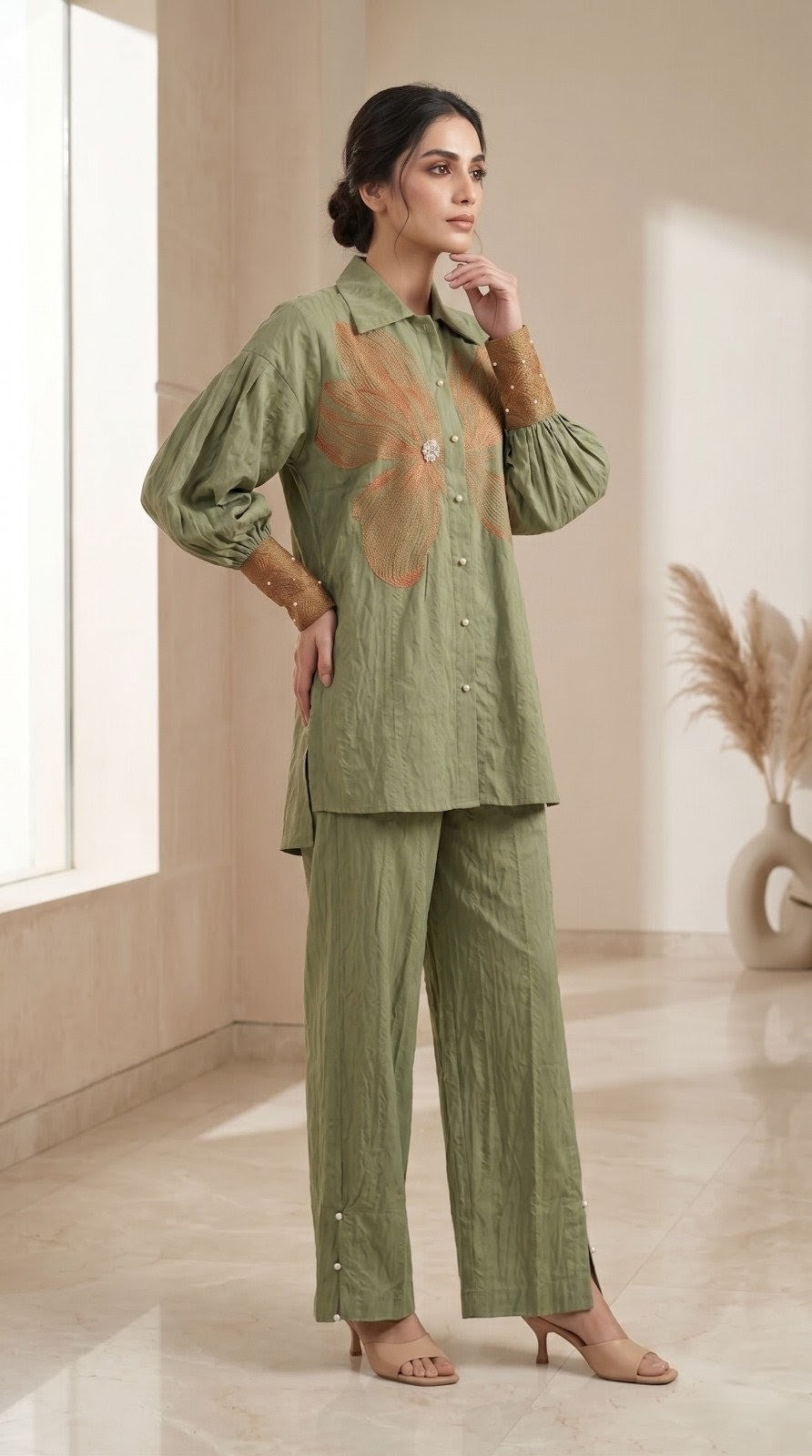 Sehrish - Nishat 2 Piece Baroshia Lawn Cord Set