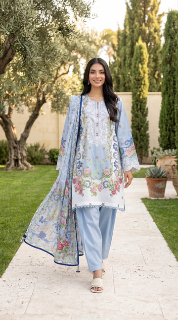 Naqsh - 3 Piece Printed