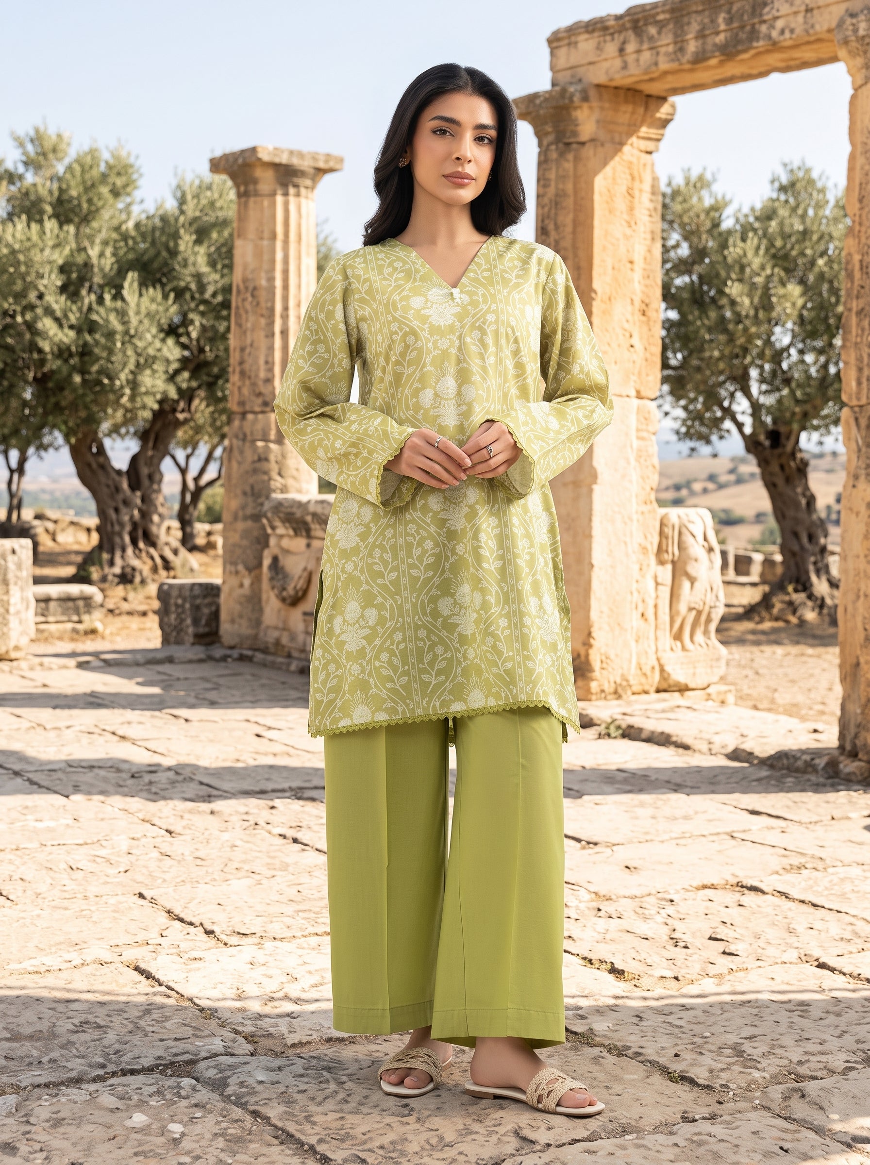 Aneela - 2 Piece Printed