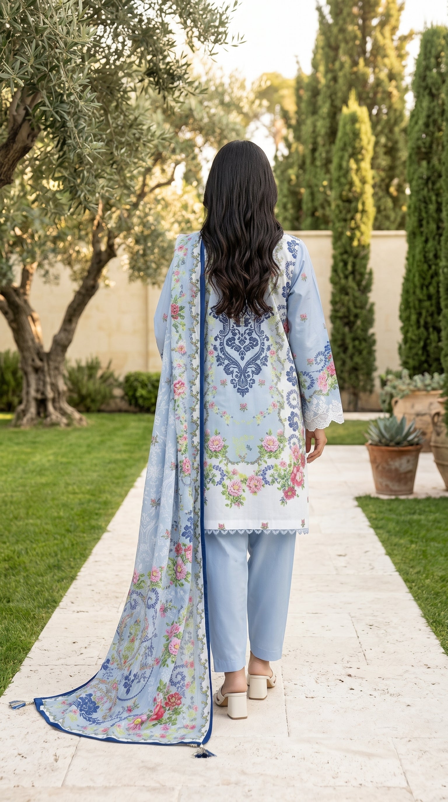 Naqsh - 3 Piece Printed