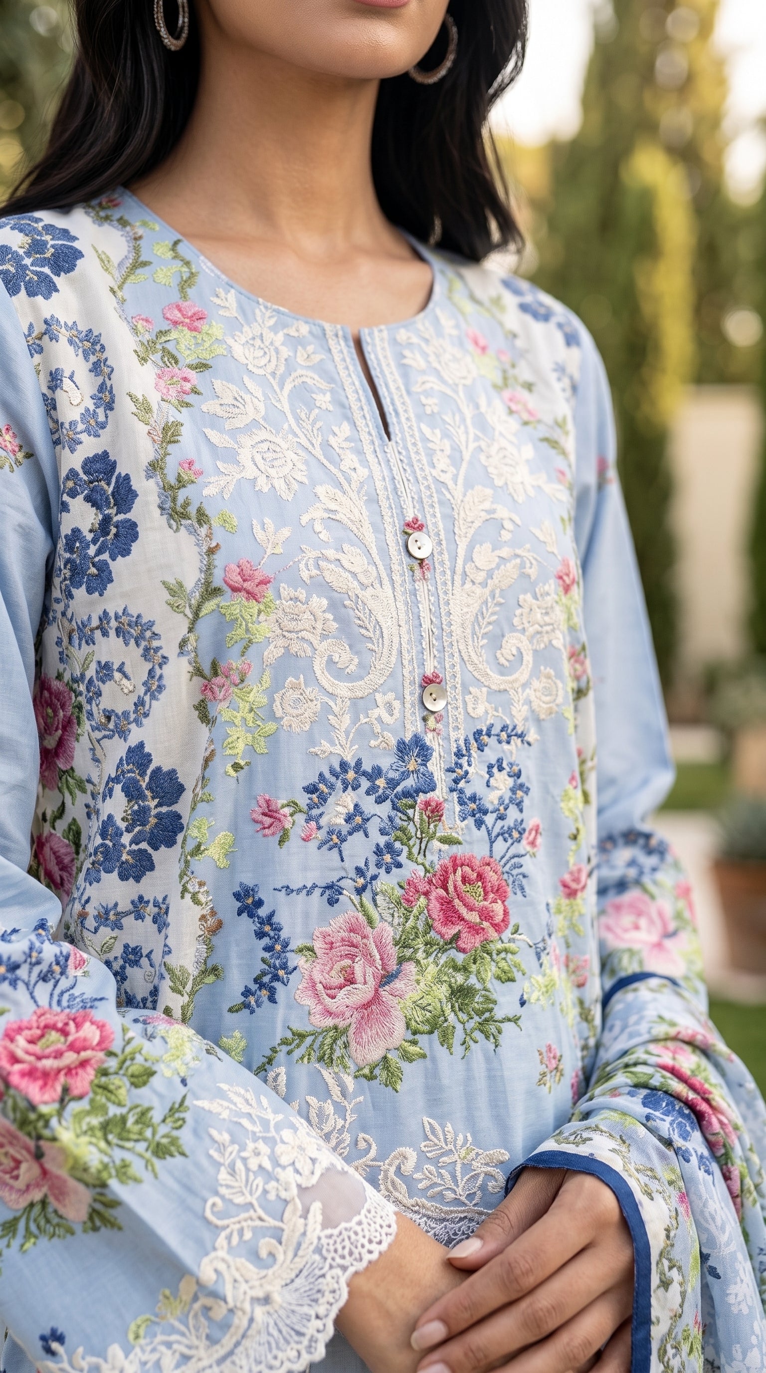Naqsh - 3 Piece Printed