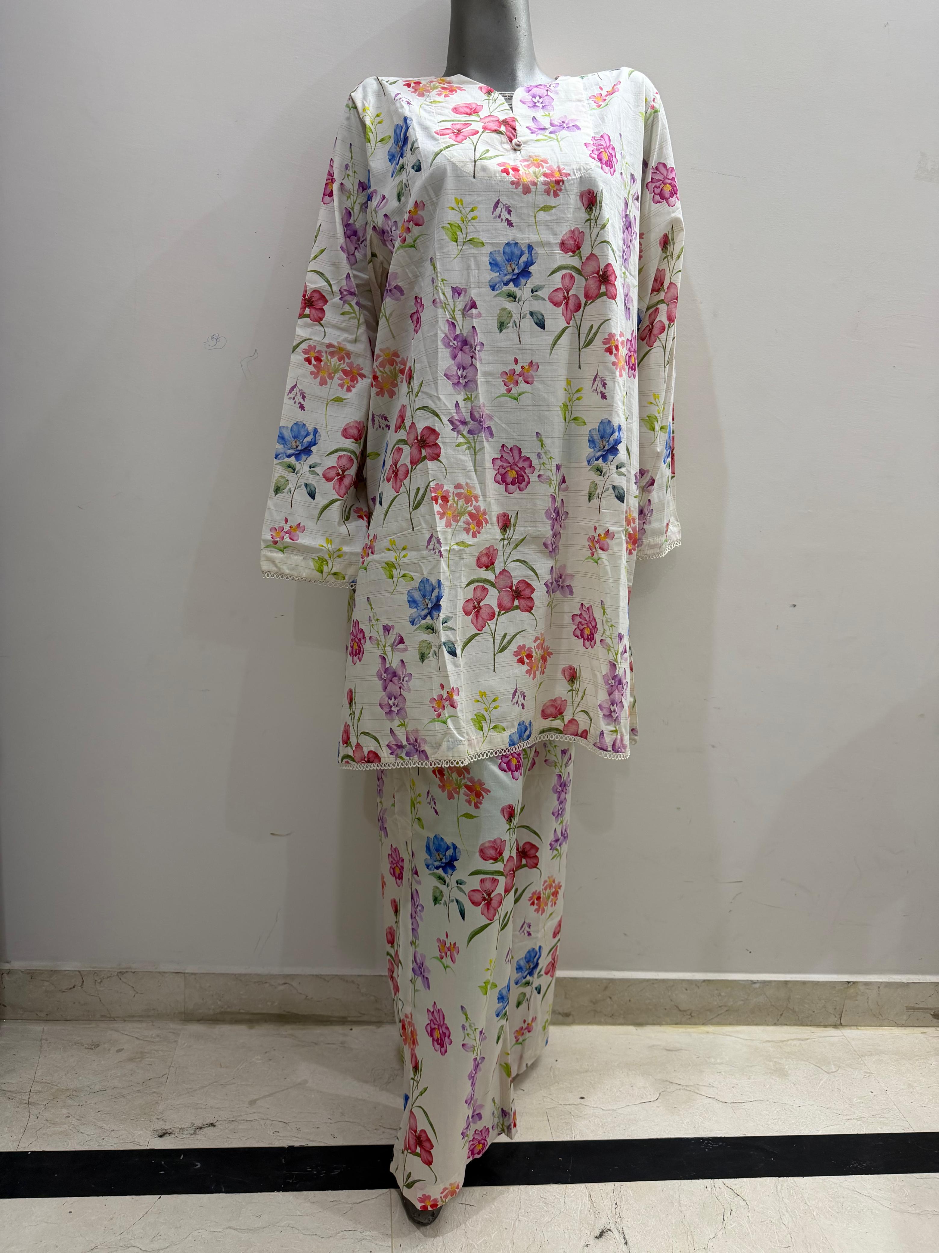 Inaya - Khaadi 2 Piece Printed Lawn Suit