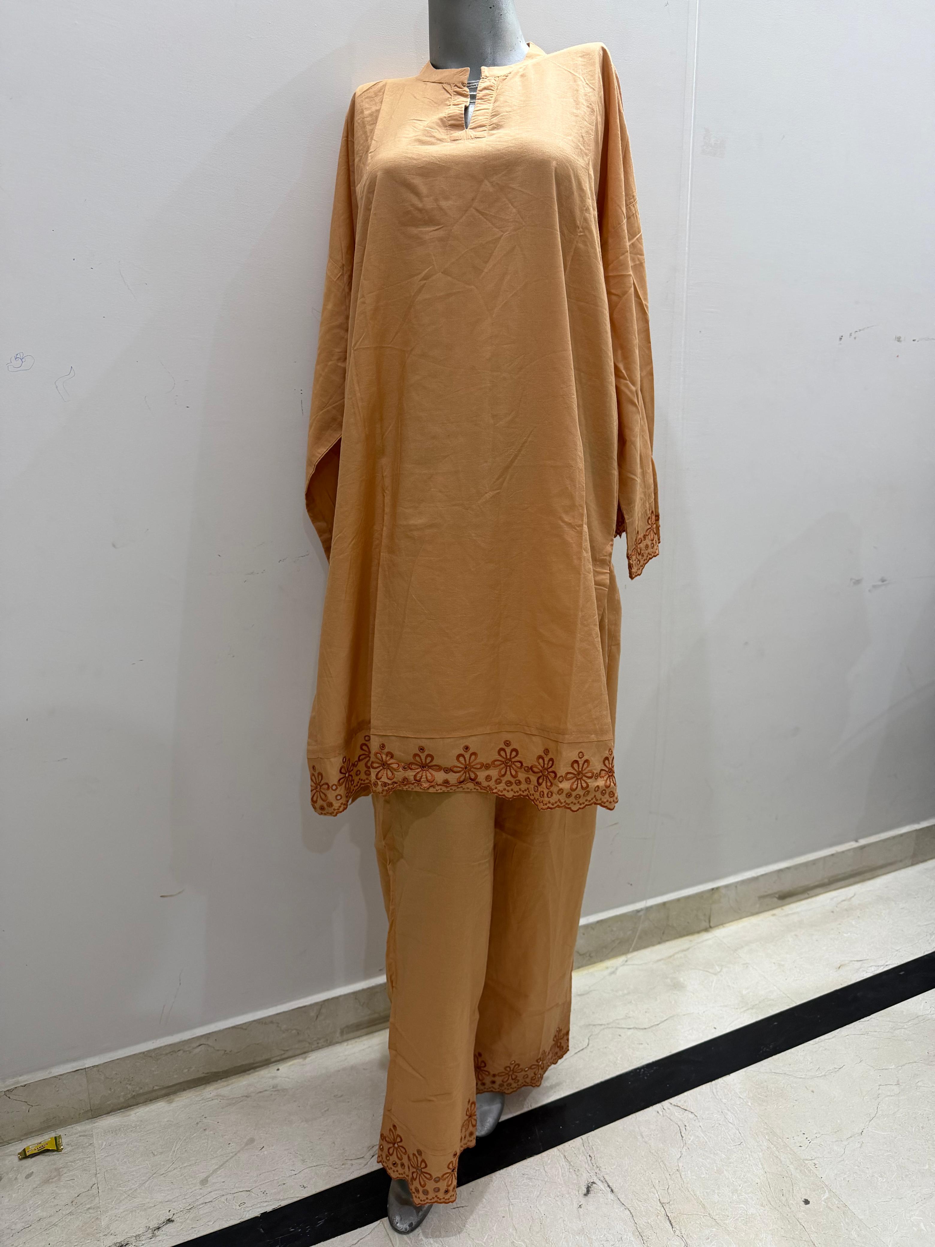 Falak - Nishat 2 Piece Embroidered Cord Set