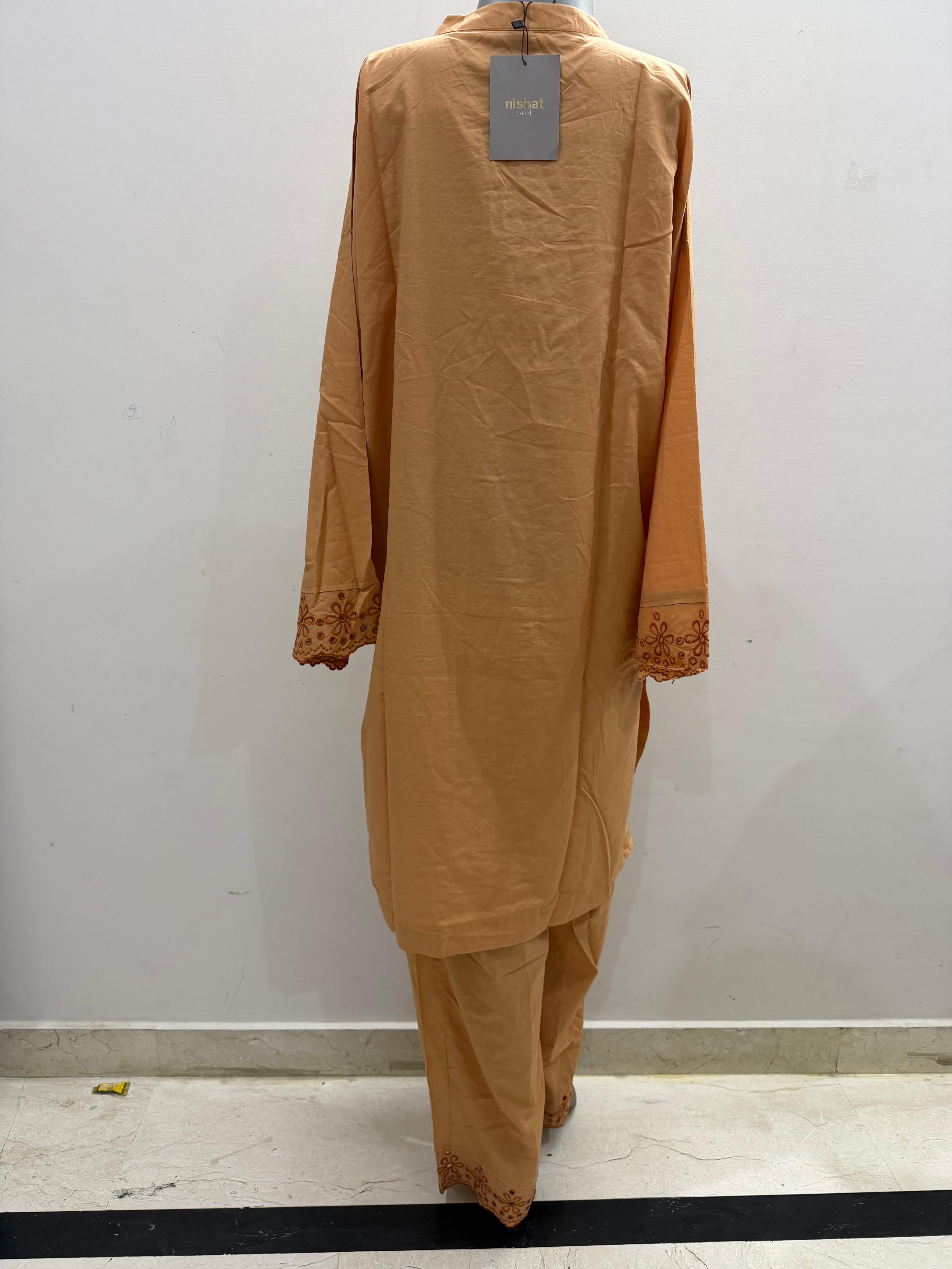 Falak - Nishat 2 Piece Embroidered Cord Set