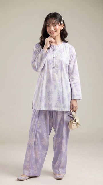 Floral - Khaadi 2 Piece Printed Cord Set