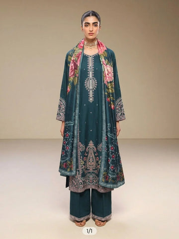 A - Line - Sapphire 3 Piece Printed Cord Set