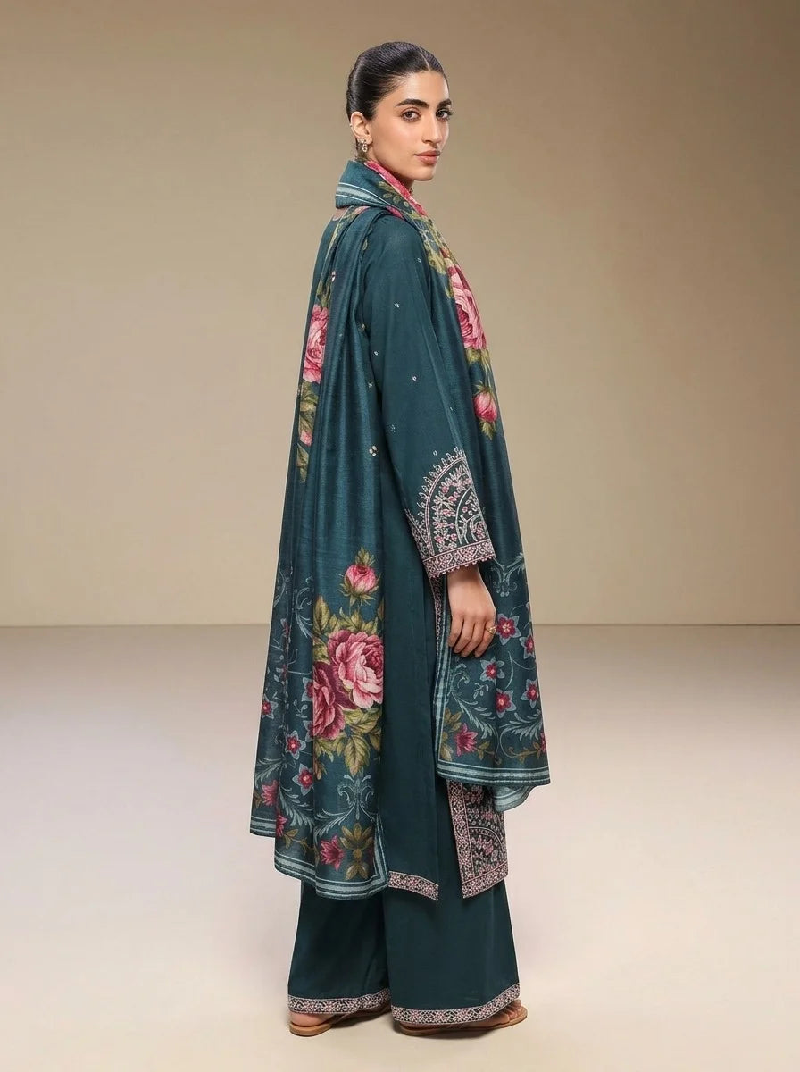 A - Line - Sapphire 3 Piece Printed Cord Set