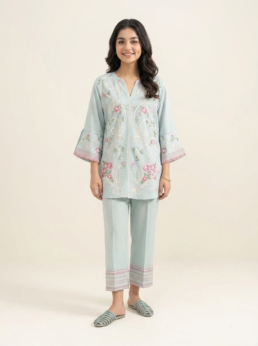 Dobby - Sapphire 2 Embroidered Cord Set