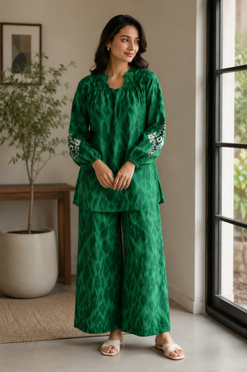 Zimal - Khaadi 2 Piece Printed Cord Set