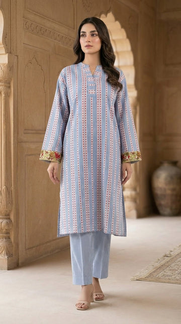 Mehak - Nishat 2 Piece Print Cord Set