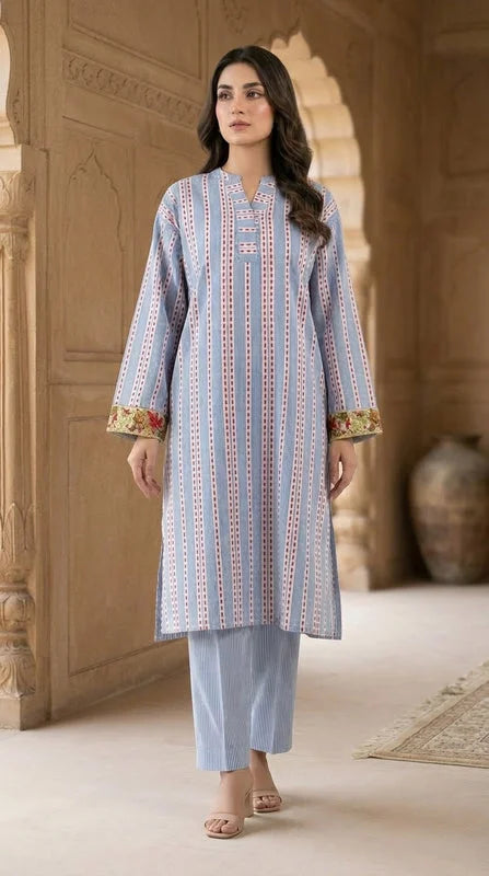 Mehak - Nishat 2 Piece Print Cord Set